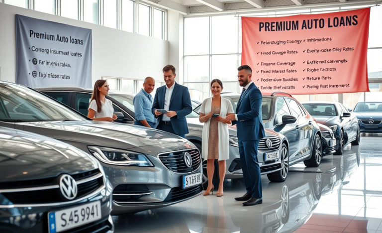 Premijinė automobilių paskola su draudimu ir stabilia palūkanų norma